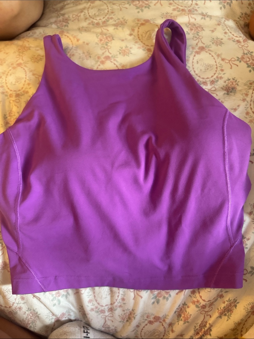 lululemon athletica moonlit Magenta high neck align tank size 8